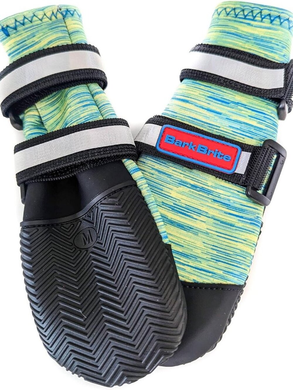 All-Weather Neoprene Dog Boots with Reflective Straps - 5 Sizes Available!